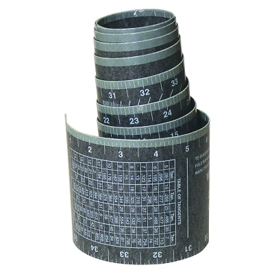 Rap-Around Pipe Template, Large, 4 in W x 9 ft L, Abrasion and Heat Resistant