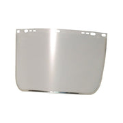 ANCHOR BRAND Visor clear aluminum bound 15-1/2 in x 9 in face shield for Jackson Safety head gear