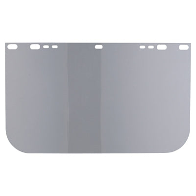 Visor, Clear, Unbound, 15-1/2 in L x  9 in H, for Jackson Safety� Head Gear/Cap Adaptors