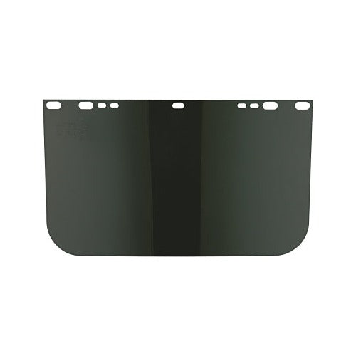 ANCHOR BRAND Visor dark green unbound 15-1/2 in x 9 in tinted polycarbonate face shield