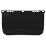 Visor, Shade 5, Aluminum Bound, 15-1/2 in L x  9 in H, for Jackson Safety� Head Gear/Cap Adaptors