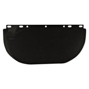 Visor, Dark Green, Unbound, 16-1/2 in L x 8 in H, For Fibre-Metal� Head Gear/Cap Adaptors