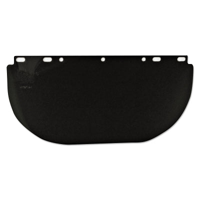 Visor, Dark Green, Unbound, 16-1/2 in L x 8 in H, For Fibre-Metal� Head Gear/Cap Adaptors