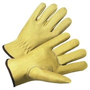 Premium Grain Pigskin Driver Gloves, X-Large, Unlined, Beige