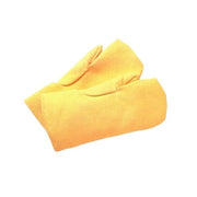 ANCHOR BRAND High Heat Wool-Lined Kevlar Mittens Large, yellow with gauntlet cuff, mittens