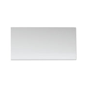 ANCHOR BRAND Cover Lens 4-1/4 in x 2 in, clear polycarbonate rectangle sheet, lens