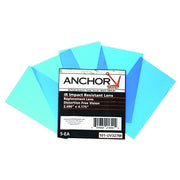 Cover Lens, Miller, Inside Cover Lens, 4-1/2 in x 4-1/4 in, Polycarbonate, Clear