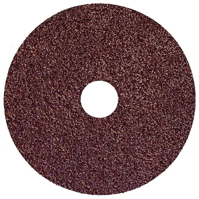 Resin Fiber Disc, 4-1/2 in Dia, 36 Grit, 7/8 in Arbor, 11000 RPM