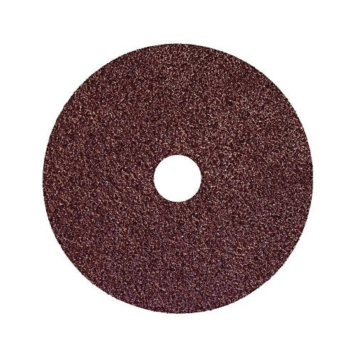 ANCHOR BRAND Resin Fiber Disc aluminum oxide, 5 in dia, 7/8 in arbor hole, 36 grit maroon disc, fiber disc
