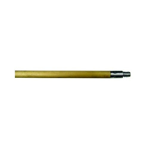 ANCHOR BRAND wooden broom handle, hardwood with metal threaded tip, 60 in x 15/16 in diameter handle