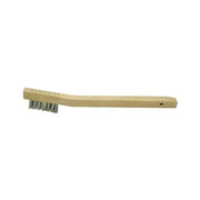 ANCHOR BRAND Chipping Hammer Brush 3 x 7 rows stainless steel wire, bent wood handle, scratch brush