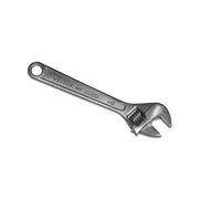 ANCHOR BRAND adjustable wrench, 15 in L, 1-3/4 in opening, chrome plated steel jaw, hand wrench