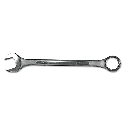 Jumbo Combination Wrench, 1-13/16 in Opening, 24 in L, 12-point, Nickel Chrome Plated Finish