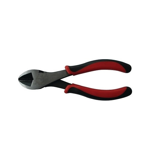 ANCHOR BRAND diagonal cutting pliers, 6 in, side cut, red and black handles, diagonal pliers