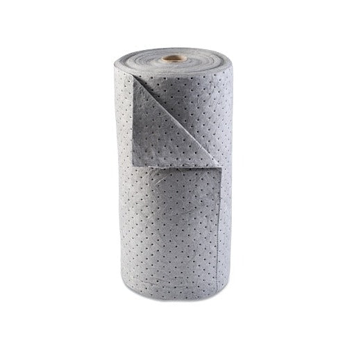 ANCHOR BRAND Universal Sorbent Roll heavy-weight, 30 in x 120 ft gray perforated roll, absorbs 38 gal, sorbent roll