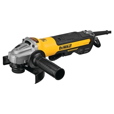 Brushless Paddle Switch Small Angle Grinder with Kickback Brakes, No Locks, 6 in dia, 13 A, 9000 rpm
