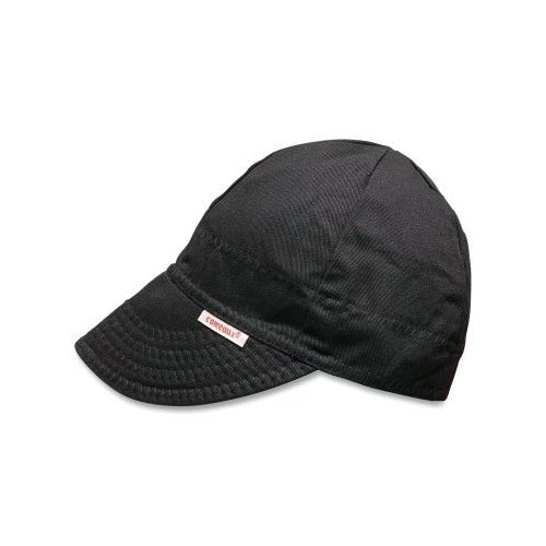 Comeaux Caps Series 2000 reversible welder cap size 7-1/2 black plain cotton with brim welding cap