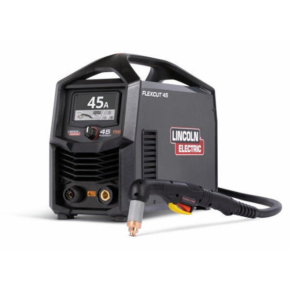 Lincoln Electric FlexCut 45 plasma cutter 45A handheld unit with torch and cable plasma cutter