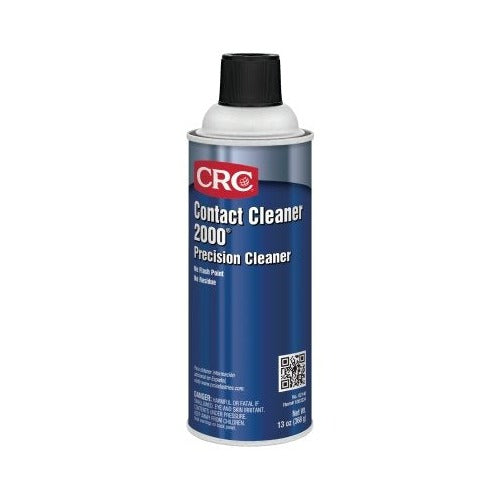 CRC Contact Cleaner 2000 precision cleaner 16 oz green aerosol can no flash point no residue electrical contact cleaner