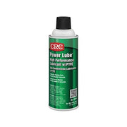 CRC Power Lube high-performance lubricant with PTFE, 11 oz aerosol spray can, white and green label