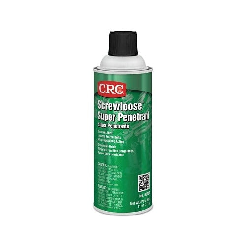 CRC Screwloose super penetrant 16 oz aerosol can green label rust dissolving frozen bolt lubricant penetrating oil