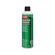 CRC Heavy Duty Degreaser 20 oz green aerosol can with trigger spray nozzle, solvent-based industrial degreaser