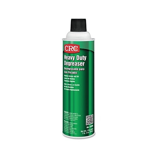 CRC Heavy Duty Degreaser 20 oz green aerosol can with trigger spray nozzle, solvent-based industrial degreaser
