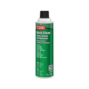 CRC Quick Clean safety solvent and degreaser 20 oz green aerosol can non-flammable VHC-free degreaser spray