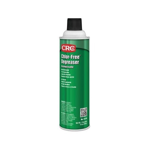CRC Chlor-Free degreaser 20 oz aerosol can, green label, non-chlorinated formula, solvent odor industrial degreaser spray