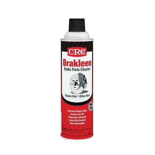 CRC Brakleen brake parts cleaner 20 oz red aerosol can chlorinated fast-dry formula brake cleaner spray