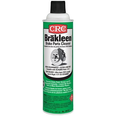 Brake Parts Cleaner, 20 oz Aerosol Can, Irritating Odor, Non-Chlorinated, Ultra Low VOC, SCAQMD 1171 Compliant