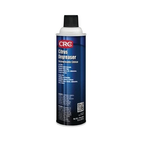 CRC Citrus Degreaser 20 oz aerosol can, blue label, no chlorinated solvents citrus-scented industrial degreaser