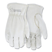 Road Hustler Premium Grade Cowhide Grain Leather Drivers Gloves, 3200, Unlined, X-Large, Keystone Thumb/Shirred Elastic Bk