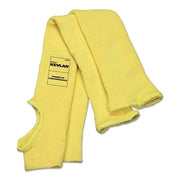 9378 Cut Pro A3 Cut Resistant Sleeve, Yellow, 18 in L x 2.25 in W, Universal, Slip-On with Thumbslot, Economy