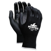 NXG PU Coated Work Gloves, 9669, Medium, Black