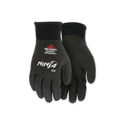 MCR Safety Ninja Ice N9690FCM HPT fully coated insulated work gloves X-large black abrasion level 3 cold-grip work gloves