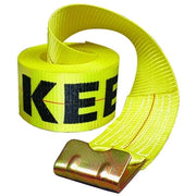 Winch Strap, 30'x4" 15,000 lbs w/Flat Hook