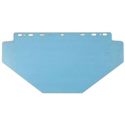 Universal Faceshield, Clear, 20 in L, 10 in H, PETG, Uncoated