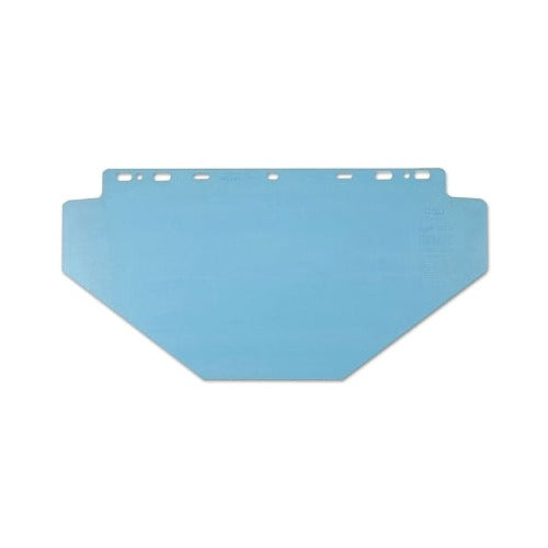 MCR Safety universal faceshield clear PETG 20 in L x 10 in H uncoated flat visor safety face shield