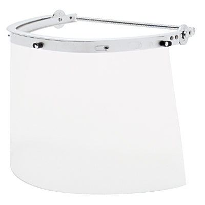 Headgear Bracket, Silver, 16 in L, 8 in H, Aluminum Rim Cam Lock Headgear Bracket