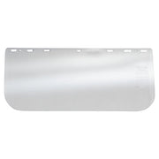 Universal Faceshield, PETG, 16 in L, 8 in H, Clear