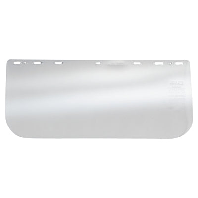 Universal Faceshield, PETG, 16 in L, 8 in H, Clear