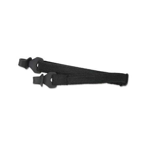 MCR Safety elastic Spoggle strap 4 in black with two adjustable clip buckles safety goggle replacement strap