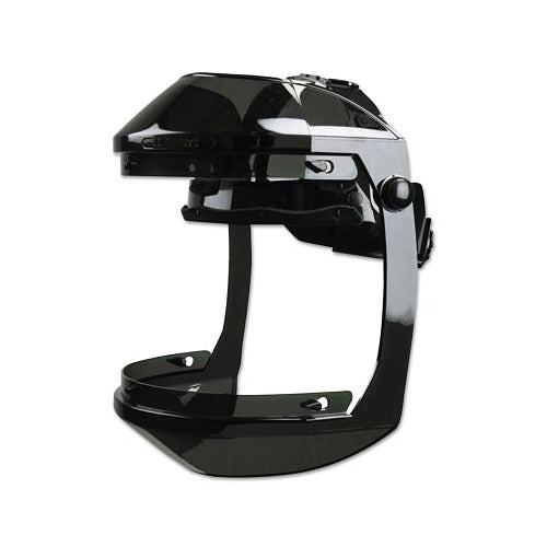 MCR Safety Double Matrix headgear ratchet adjustment gray black plastic frame face shield headgear