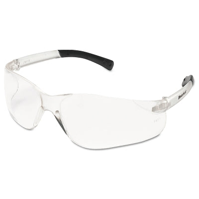 BearKat BK1 Series Safety Glasses, Clear Lens, Duramass Scratch-Resistant, Clear Frame