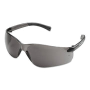 BearKat BK1 Series Safety Glasses, Gray Lens, Anti-Fog, Duramass Scratch-Resistant, Gray Frame