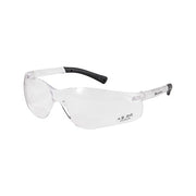 MCR Safety BearKat BKH20 bifocal safety glasses +2.0 diopter clear polycarbonate lens clear frame black tips