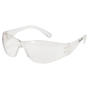Checklite CL1 Frameless Safety Glasses, Clear Lens, Polycarbonate, Uncoated, Clear Frame