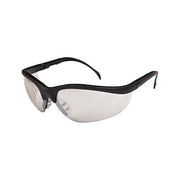 KlondikeKD1 Series Protective Eyewear, I/O Clear Mirror Polycarbonate Lens, Duramass Hard Coat, Black Nylon Frame