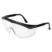 S21 Series Protective Eyewear, Clear Lens, Anti-Fog, Chrome Frame, Metal
